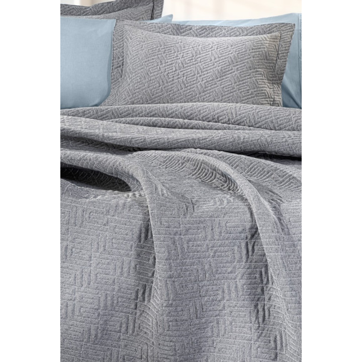 Κουβέρτα - Κάλυμμα κρεβατιού BLACK & WHITE Υπέρδιπλη 245x260