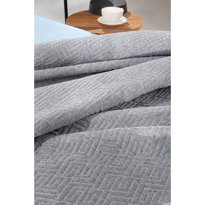 Κουβέρτα - Κάλυμμα κρεβατιού BLACK & WHITE Υπέρδιπλη 245x260