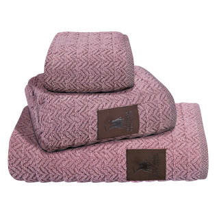 3069 ΣΕΤ ΠΕΤΣΕΤΕΣ 3 ΤΕΜΑΧΙΩΝ λιλά σκούρο GREENWICH POLO CLUB