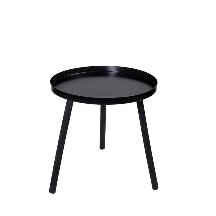 ΤΡΑΠΕΖΑΚΙ ΜΕΤΑΛΛΙΚΟ. ΣΤΡΟΓΓΥΛΟ ΜΑΥΡΟ PUB107 42ΕΚ - ESPIEL