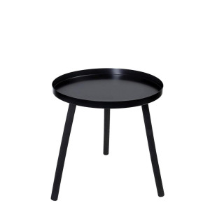 ΤΡΑΠΕΖΑΚΙ ΜΕΤΑΛΛΙΚΟ. ΣΤΡΟΓΓΥΛΟ ΜΑΥΡΟ PUB107 42ΕΚ - ESPIEL