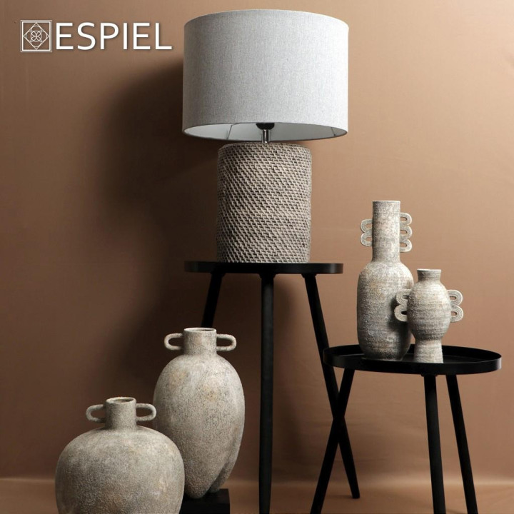 ΒΑΖΟ ΓΚΡΙ ΚΕΡΑΜ. 21,2Χ21,2Χ37ΕΚ TAS223 ESPIEL