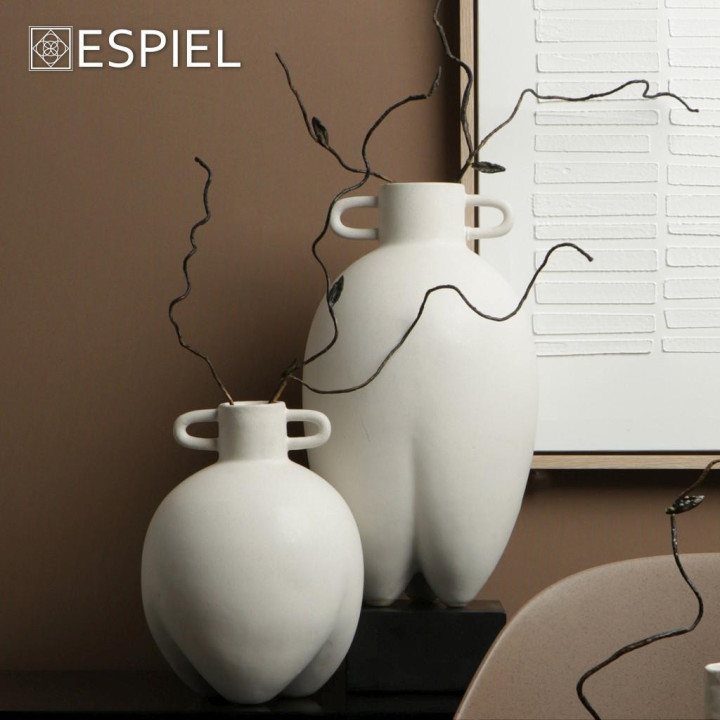 ΒΑΖΟ ΛΕΥΚΟ ΚΕΡΑΜΙΚΟ. 21,2Χ21,2Χ37ΕΚ TAS222 ESPIEL