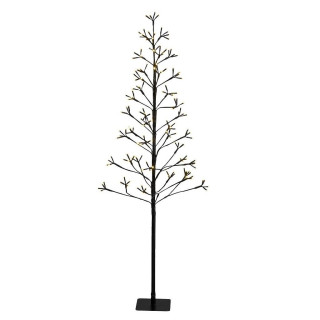 ΦΩΤΙΖΟΜΕΝΟ ΔΕΝΤΡΟ ΜΕΤΑΛΛΙΚΟ 160 LED ΜΕ ΒΑΣΗ ΚΑΙ ΔΙΑΚΟΠΤΗ