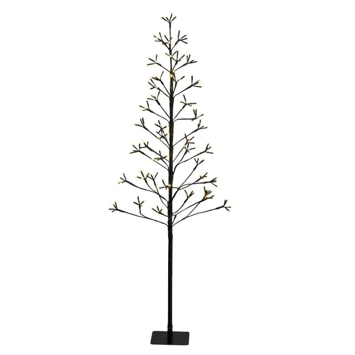 ΦΩΤΙΖΟΜΕΝΟ ΔΕΝΤΡΟ ΜΕΤΑΛΛΙΚΟ 160 LED ΜΕ ΒΑΣΗ ΚΑΙ ΔΙΑΚΟΠΤΗ