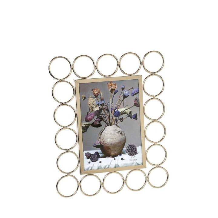 ΚΟΡΝΙΖΑ ΜΕΤΑΛΙΚΗ ME ΧΡΥΣΑ ΔΑΧΤΥΛΙΔΙΑ 13Χ18 FAM205 ESPIEL