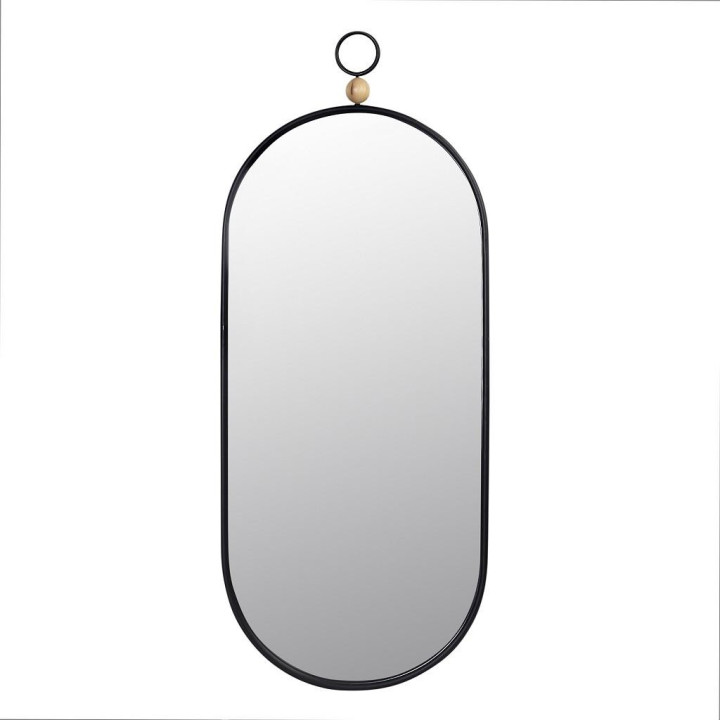 ΚΑΘΡΕΠΤΗΣ ΜΕΤΑΛΛΙΚΟΣ ΜΑΥΡΟ 113,5Χ45ΕΚ REF201 ESPIEL