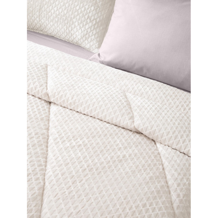 ΚΟΥΒΕΡΤΑ ΠΑΠΛΩΜΑ BAROQUE IVORY 220X240 SAINT CLAIR Paris