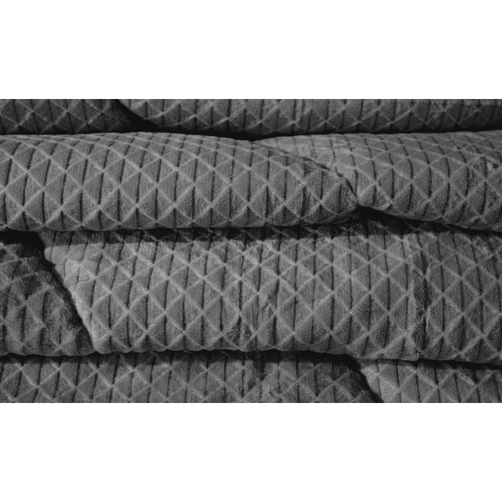 ΚΟΥΒΕΡΤΑ ΠΑΠΛΩΜΑ BAROQUE CARBON 220X240 SAINT CLAIR Paris