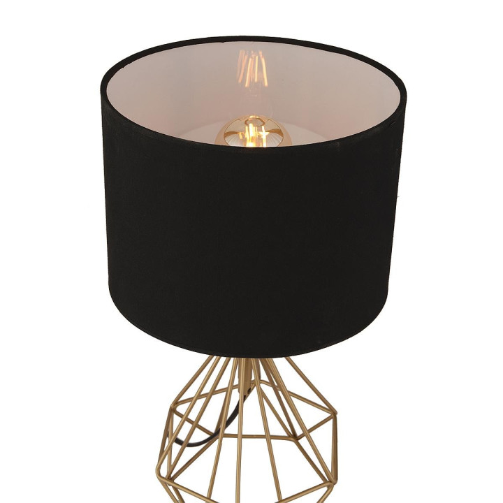 Φωτιστικό Επιτραπέζιο BIE Αντικέ Μέταλλο 22x55cm