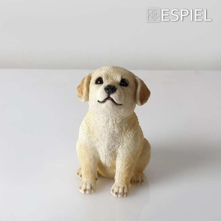ΦΙΓΟΥΡΑ ΣΚΥΛΟΣ GOLDEN RETRIEVER POLYRESIN 13X16.8X20.5cm KUL105