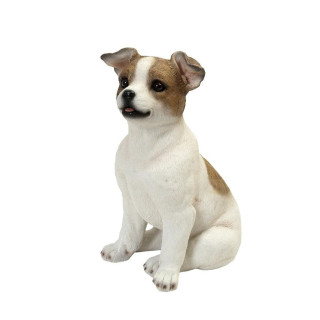 ΦΙΓΟΥΡΑ ΣΚΥΛΟΣ JACK RUSSEL TERRIER POLYRESIN 12.5X16.8X20.5cm