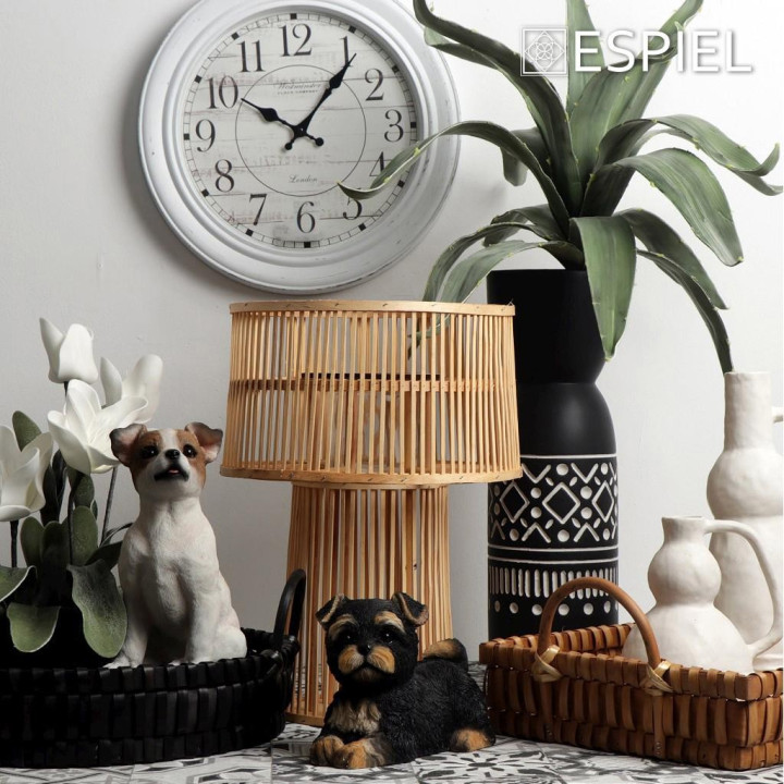 ΦΙΓΟΥΡΑ ΣΚΥΛΟΣ JACK RUSSEL TERRIER POLYRESIN 12.5X16.8X20.5cm