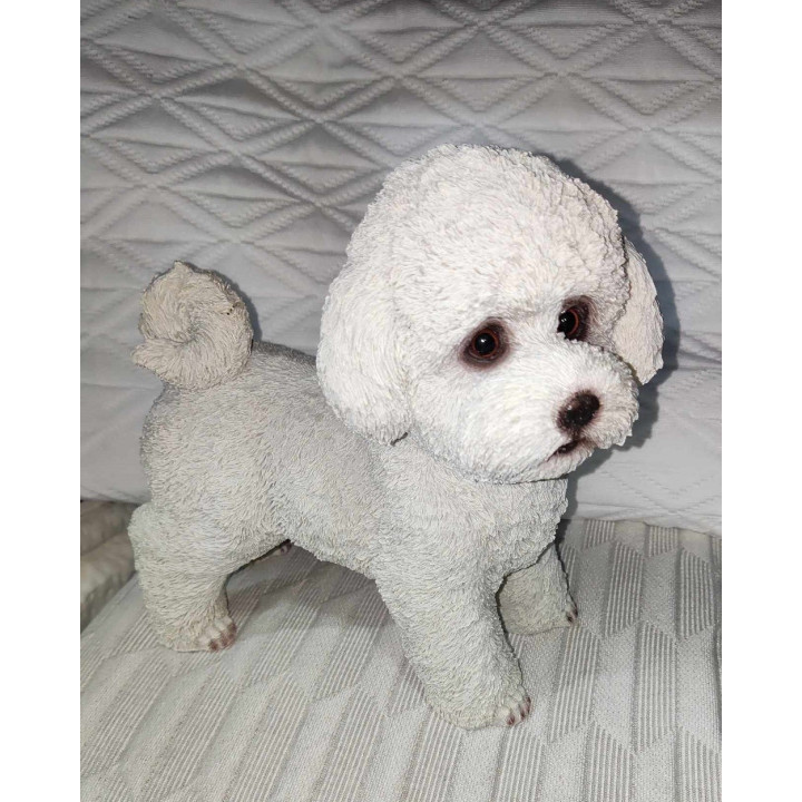 ΦΙΓΟΥΡΑ ΣΚΥΛΟΣ POODLE POLYRESIN 23X12.2X21cm KUL201