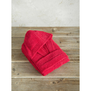 Μπουρνούζι με κουκούλα Wizard - Sunny Red