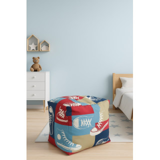Πουφ Παιδικό "All Star" 40x40x40 cm