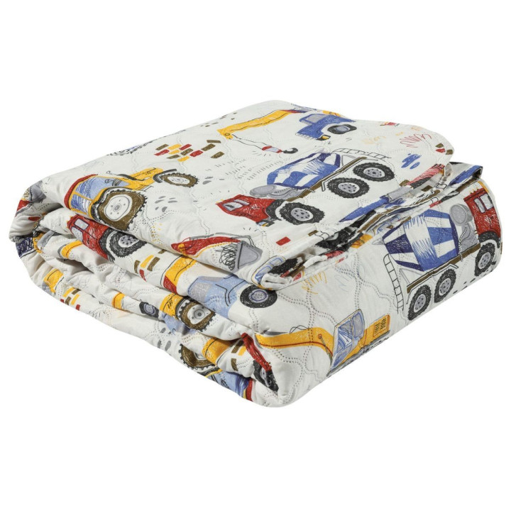 4858 Παιδικό Κουβερλί Μονό Γκρι 160x240εκ.