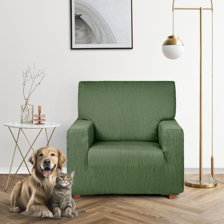 ΕΛΑΣΤΙΚΟ ΚΑΛΥΜΜΑ ΚΑΝΑΠΕ ΙΣΙΑ ΠΛΑΤΗ APOLLO 04 πράσινο