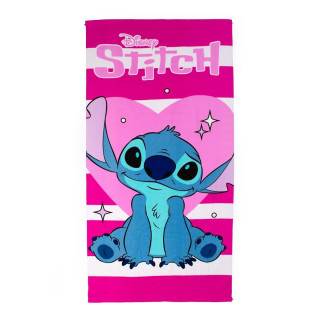 Πετσέτα Θαλάσσης Quick Dry Disney Stitch 87 70X140 Fuchsia 100%