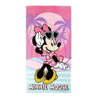 Πετσέτα Θαλάσσης Quick Dry Disney Home Minnie 72 70X140 Coral