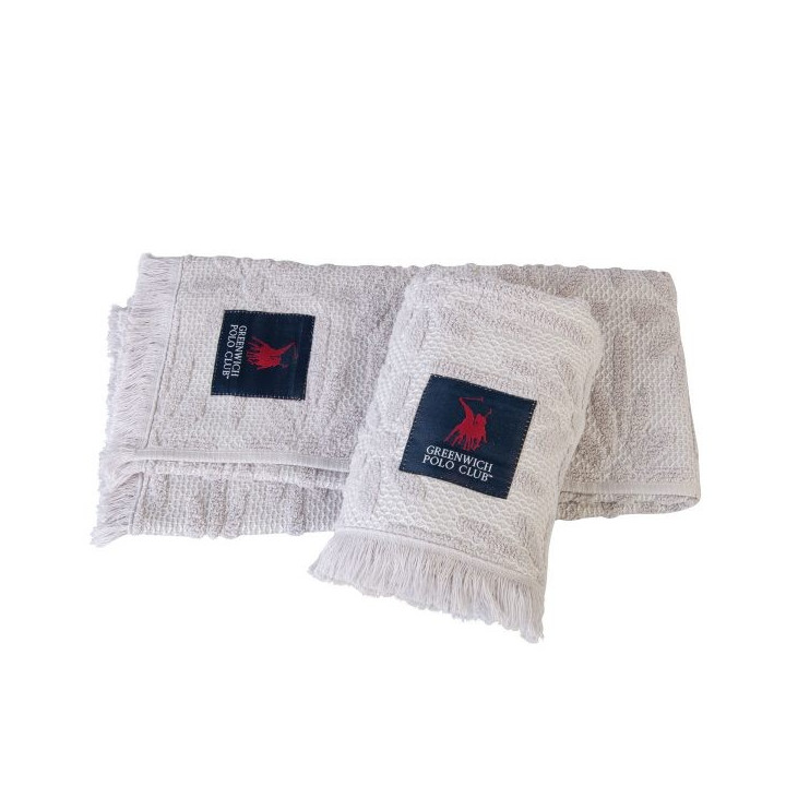 2705 ΠΕΤΣΕΤΕΣ ΚΟΥΖΙΝΑΣ GREY ΣΕΤ 2ΤΜΧ 40Χ60 GREENWICH POLO CLUB