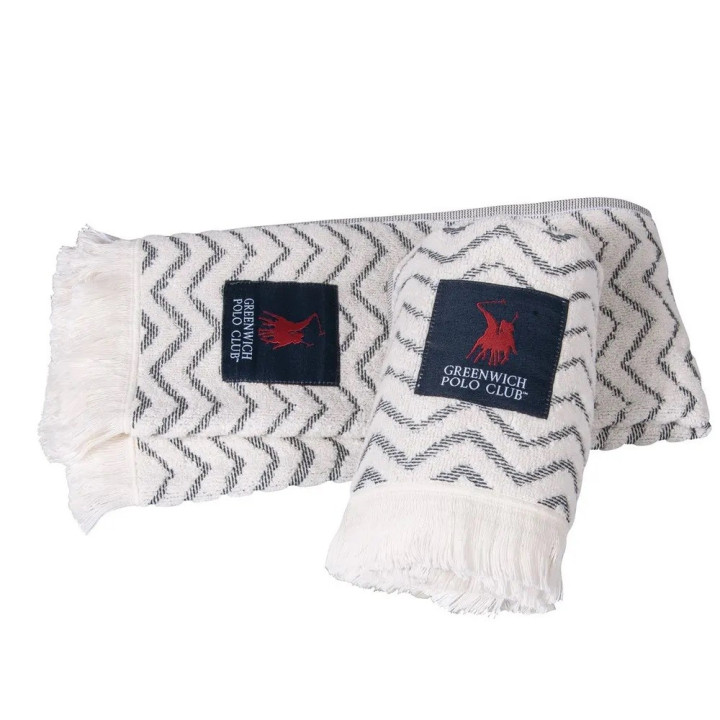 2696 ΠΕΤΣΕΤΕΣ ΚΟΥΖΙΝΑΣ ΜΠΛΕ ΛΕΥΚΟ ΣΕΤ 2ΤΜΧ 40Χ60 GREENWICH POLO