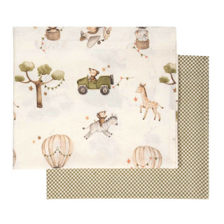 8860 ΣΕΤ ΣΕΝΤΟΝΙΑ ΛΙΚΝΟΥ 70Χ120εκ ΒΑΒΥ GREENWICH POLO CLUB