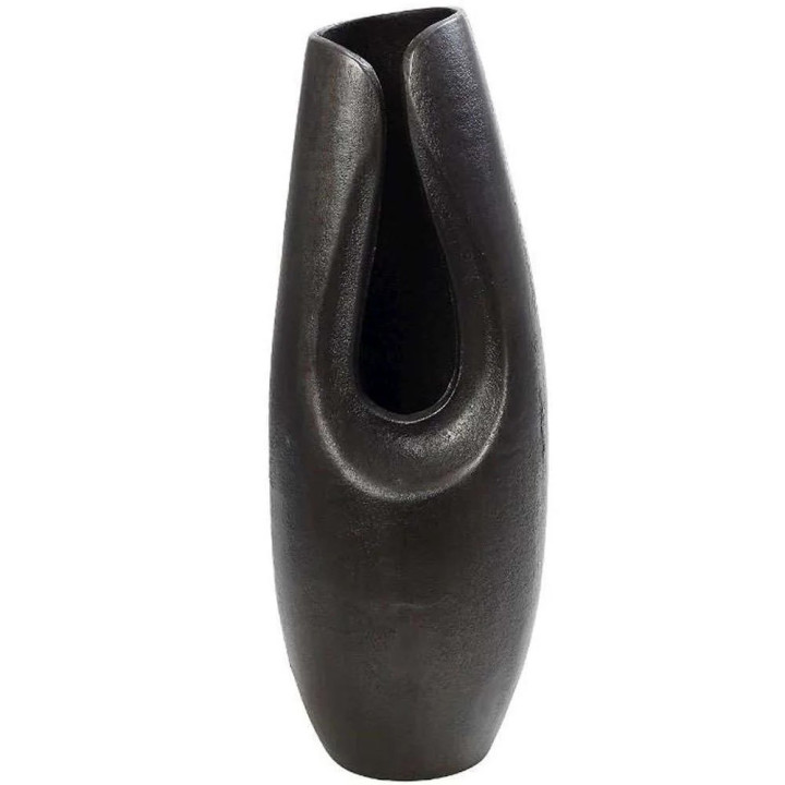 Διακοσμητικό Βάζο DEP136 15x15x31cm Grey Espiel