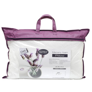 1043 ΜΑΞΙΛΑΡΙ LAVENDER-MEMORY FOAM 65X45