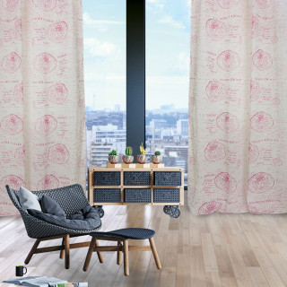 2031 ΚΟΥΡΤΙΝΑ 290Χ280 ΜΕ ΤΡΟΥΚΣ