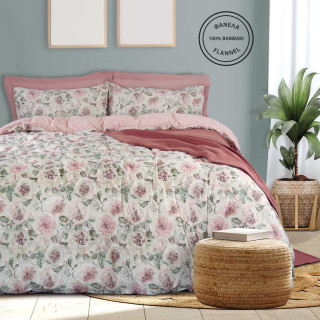 9490 ΣΕΤ ΠΑΠΛΩΜΑΤΟΘΗΚΗ ΜΟΝΗ HAPPY FLANNEL