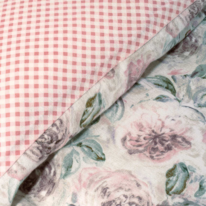 9490 ΣΕΤ ΠΑΠΛΩΜΑΤΟΘΗΚΗ ΜΟΝΗ HAPPY FLANNEL