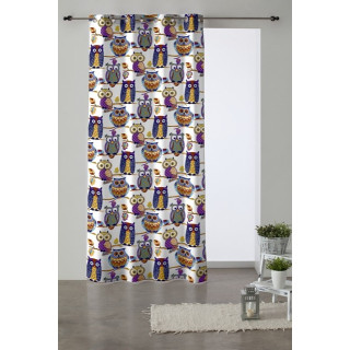 ΚΟΥΡΤΙΝΕΣ ΜΕ ΤΡΟΥΚΣ BUHO LILA(150X260)