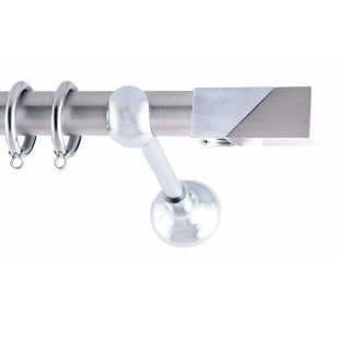 κουρτινόβεργα με άκρο polis