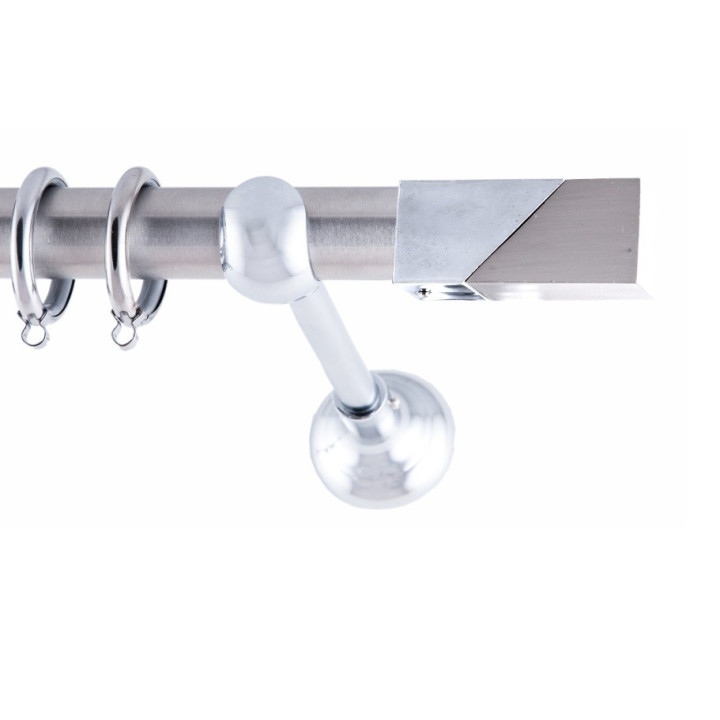 κουρτινόβεργα με άκρο polis