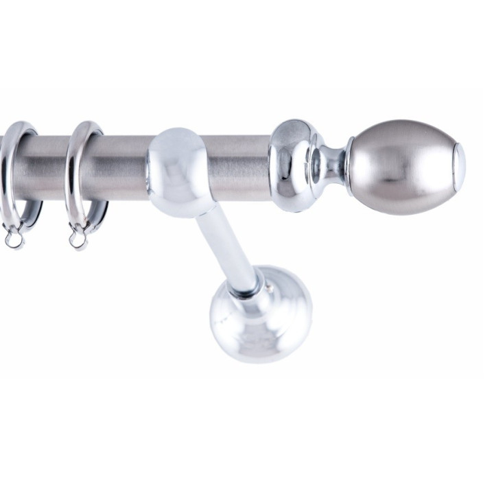 copy of ΚΟΥΡΤΙΝΟΞΥΛΟ VALENZA FRANS Φ25 ΝΙΚΕΛ ΜΑΤ ΜΕ ΧΡΩΜΙΟ