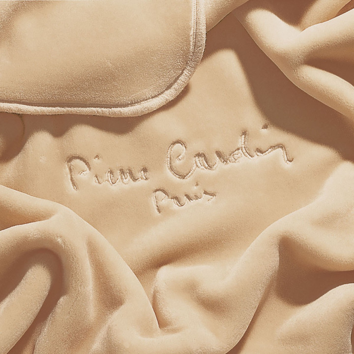 Κουβέρτα Βελουτέ Pierre Cardin King Size 240x260 Μπεζ