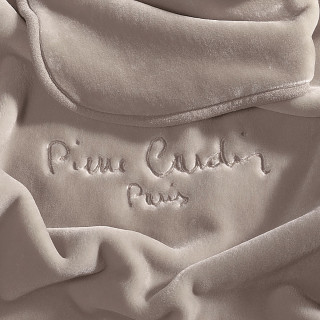 Κουβέρτα Βελουτέ Pierre Cardin 545 Υπέρδιπλη 220x240 Γκρι