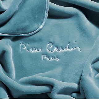 Κουβέρτα Βελουτέ Pierre Cardin 545 Υπέρδιπλη 220x240 Τυρκουάζ