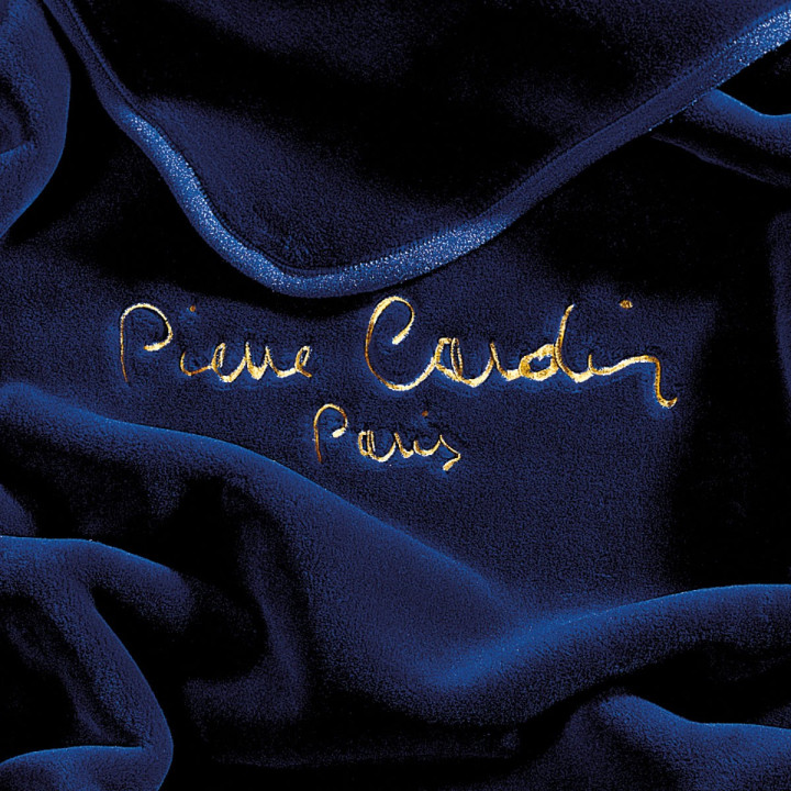 Κουβέρτα Βελουτέ Pierre Cardin 545 Υπέρδιπλη 220x240 Μπλε