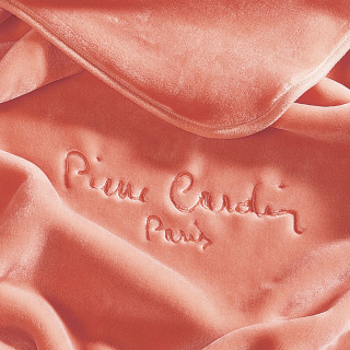 Κουβέρτα Βελουτέ Pierre Cardin 545 Υπέρδιπλη 220x240 Κοραλί