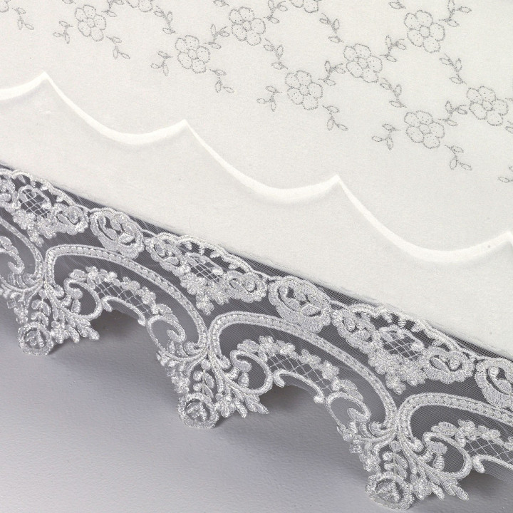 Σετ Κουβέρτα Βελουτέ BELPLA 820 Υπέρδιπλη 220x240 Λευκό