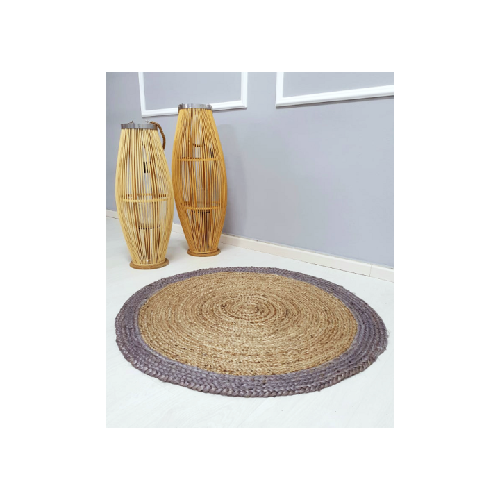 ΠΛΕΚΤΟ ΣΤΡΟΓΓΥΛΟ ΧΑΛΑΚΙ ΓΙΟΥΤΑ ΜΕ ΓΚΡΙ ΦΑΣΑ - ΔΙΑΜ.120