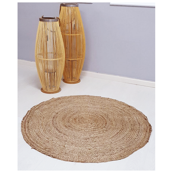 ΠΛΕΚΤΟ ΣΤΡΟΓΓΥΛΟ ΧΑΛΑΚΙ ΓΙΟΥΤΑ ΜΕ ΓΚΡΙ ΦΑΣΑ - ΔΙΑΜ.120