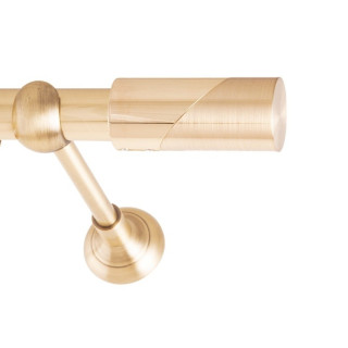 ΚΟΥΡΤΙΝΟΞΥΛΟ RETRO FRANS Φ25 ΟΡΟ ΜΑΤ