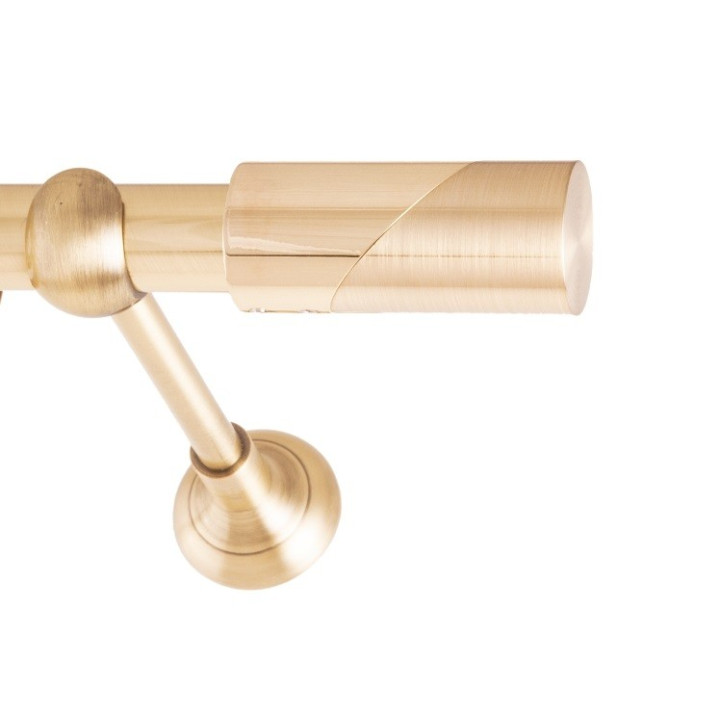 ΚΟΥΡΤΙΝΟΞΥΛΟ RETRO FRANS Φ25 ΟΡΟ ΜΑΤ