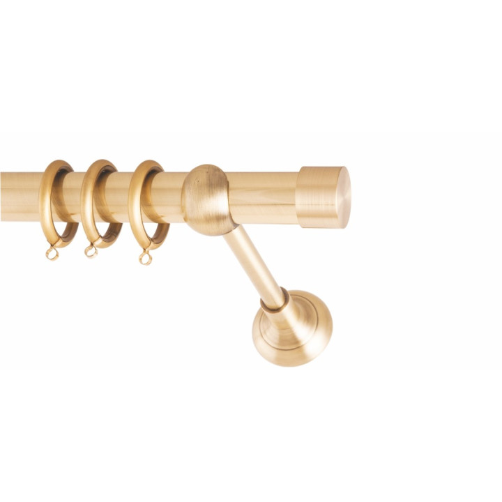 copy of ΚΟΥΡΤΙΝΟΞΥΛΟ TAPA FRANS Φ25 ΟΡΟ ΜΑΤ ΧΡΥΣΟ