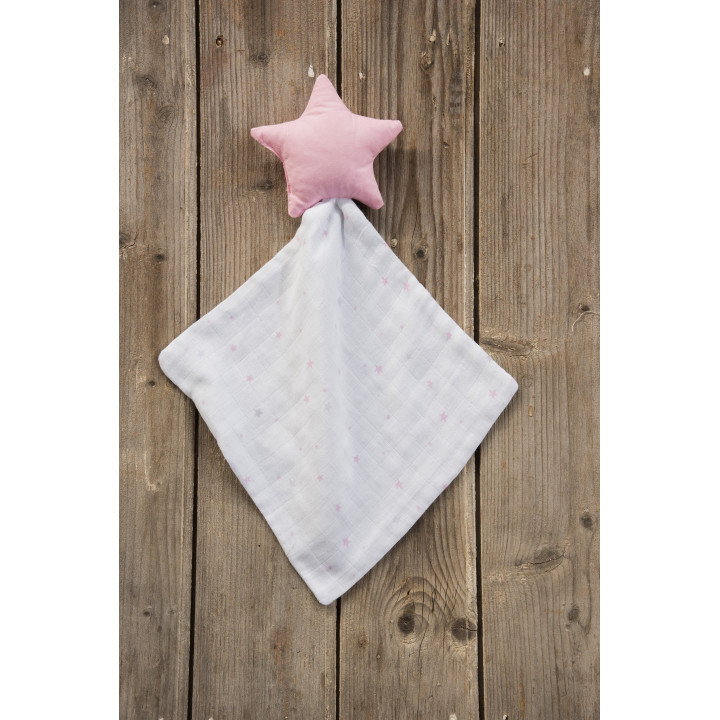 Πανάκι παρηγοριάς 30x30 - Belbi Pink