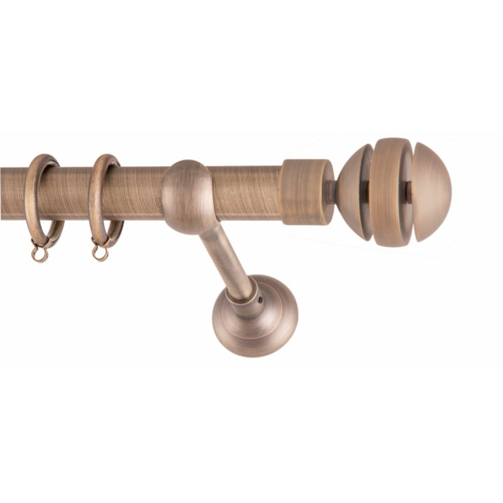 ΚΟΥΡΤΙΝΟΞΥΛΟ AMORE FRANS Φ25 ANTIK